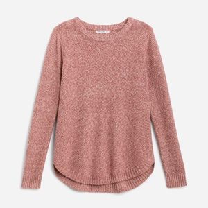Nikole Textured Sweater | Pink Clover | Size: L